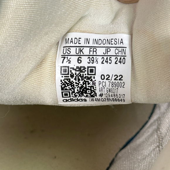 adidas ZX22 Boost Neon Yellow Sneakers 7.5 - Picture 6 of 9